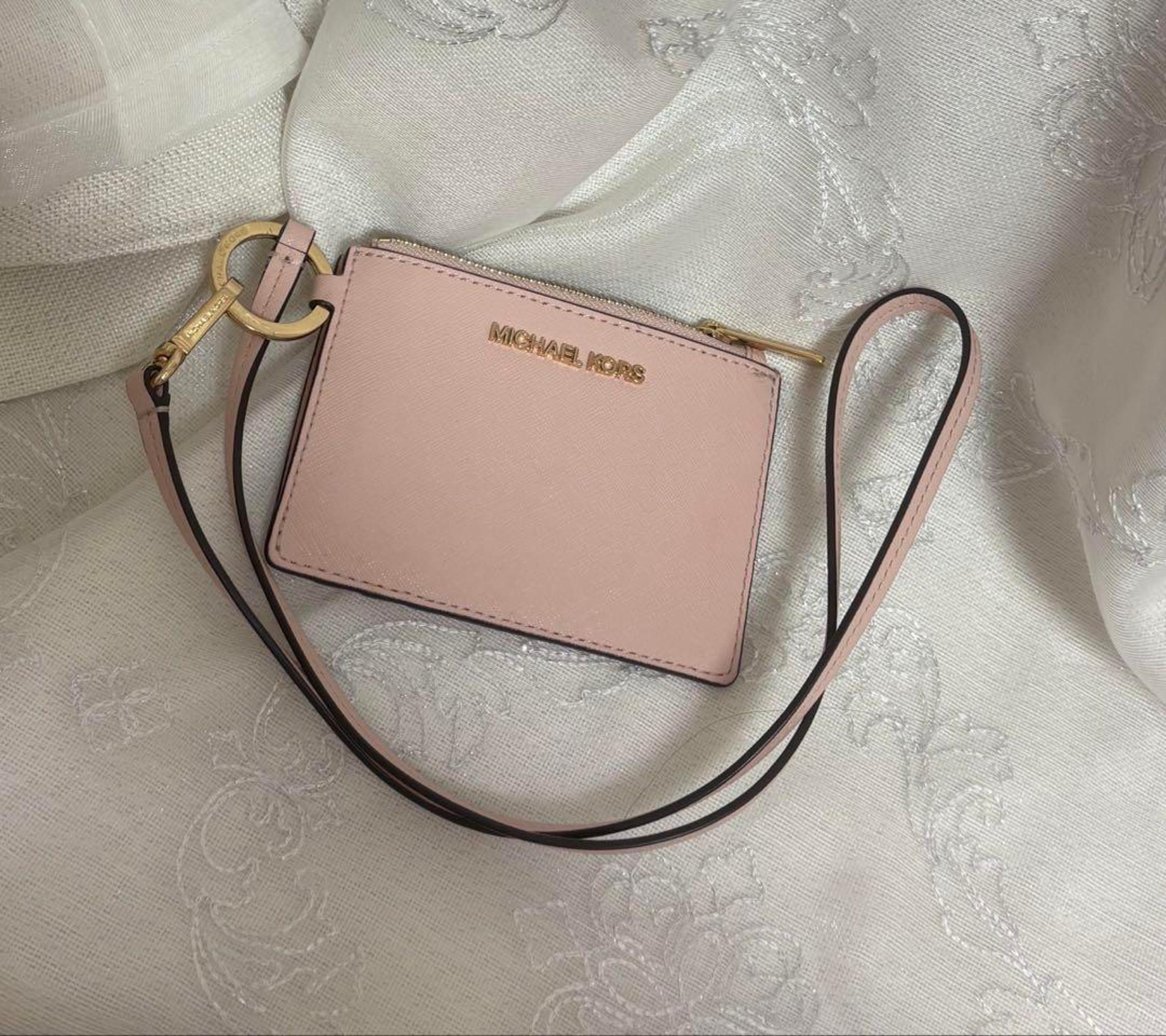 MICHAEL KORS Pink Card Case