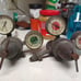 heavy duty brass oxy-acetylene gauges