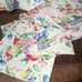 Cloth Dinner Napkins Fruit set of 8 Luncheon vintage