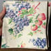 Cloth Dinner Napkins Fruit set of 8 Luncheon vintage