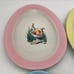 NWT ANTIQUE WILLIAM SANOMA EASTER PLATES SET OF 4