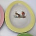NWT ANTIQUE WILLIAM SANOMA EASTER PLATES SET OF 4