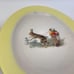 NWT ANTIQUE WILLIAM SANOMA EASTER PLATES SET OF 4
