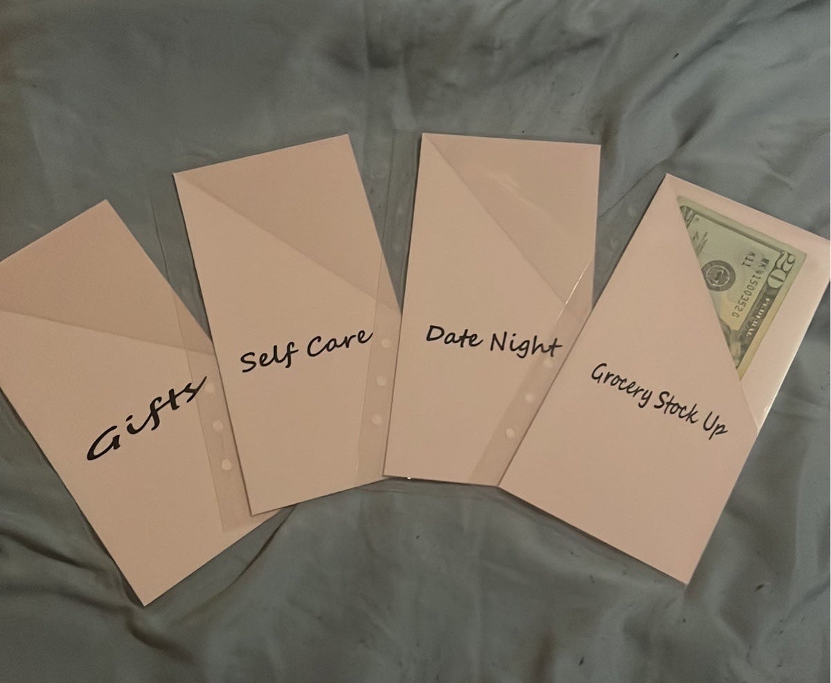A6 Pink Peakaboo Envelopes