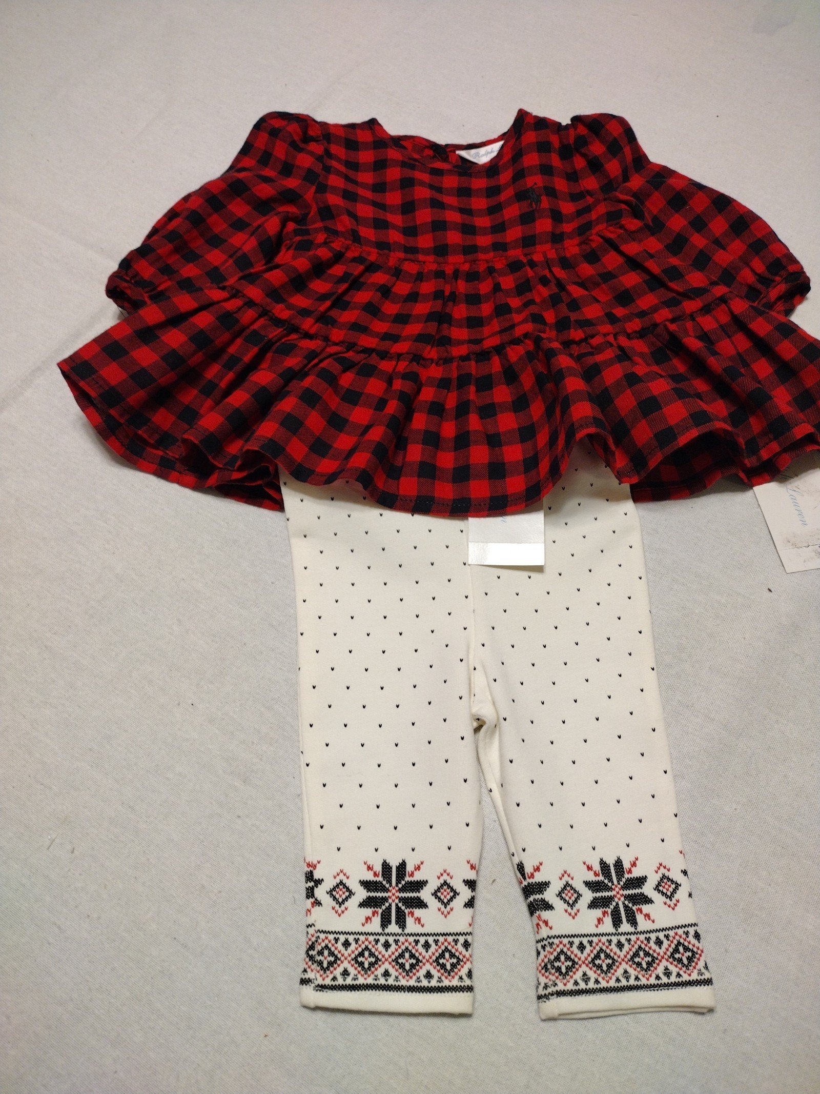 Authentic Ralph Lauren Polo infant girl outfit size 3 months
