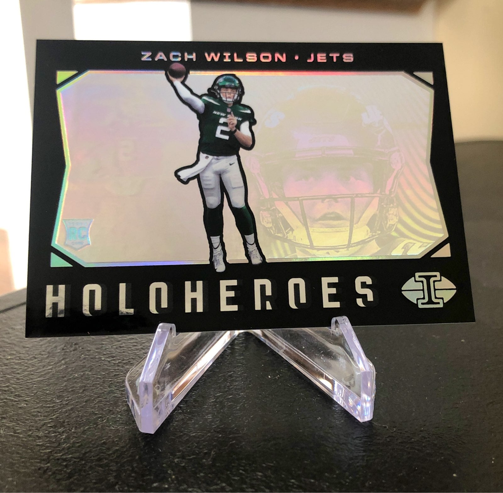 Zach Wilson Rookie 2021 Panini HoloHeroes