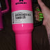 neon electric PINK stanley