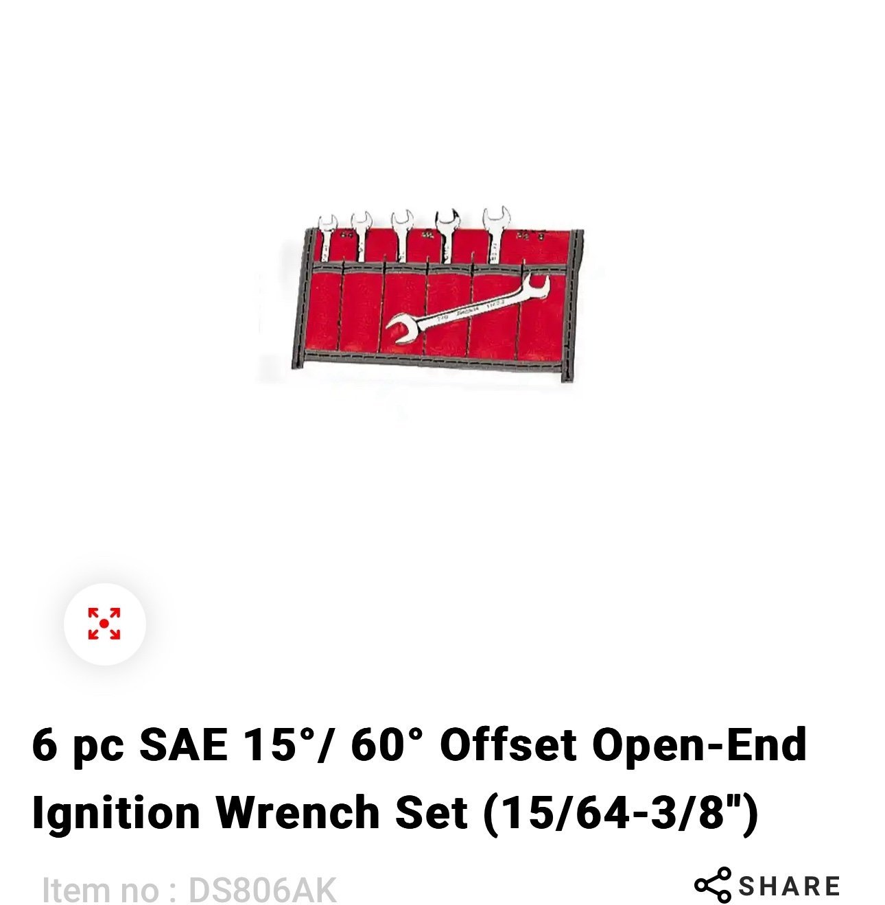 Snap-on ignition wrench set