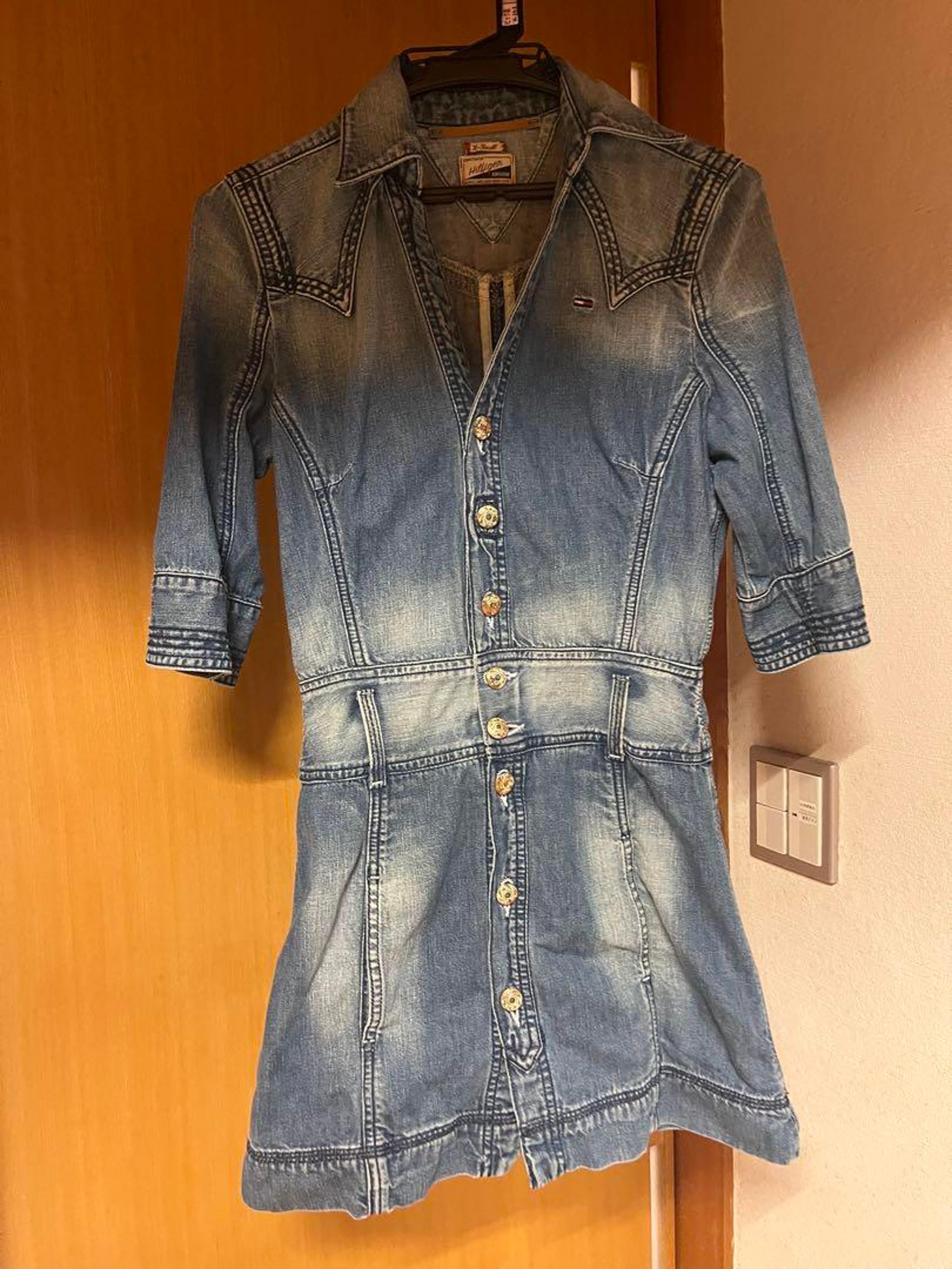 Denim dress