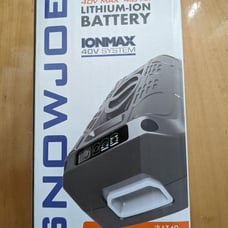 Snow Joe Lithium -Ion Battery 40V MAX 4.0 AH
