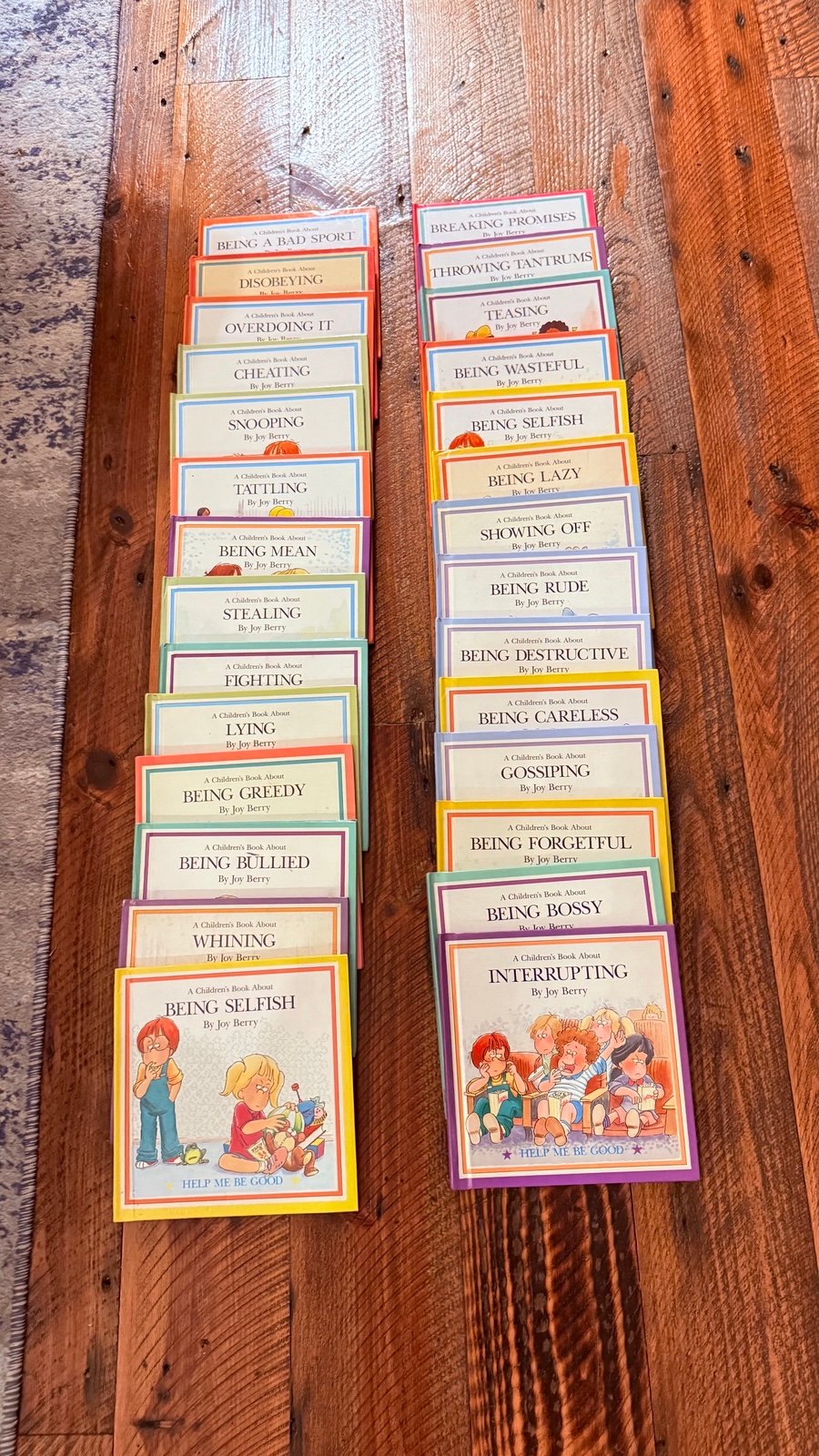 Help Me To Be Good Series a Children’s book by Joy Berry - Lot 28