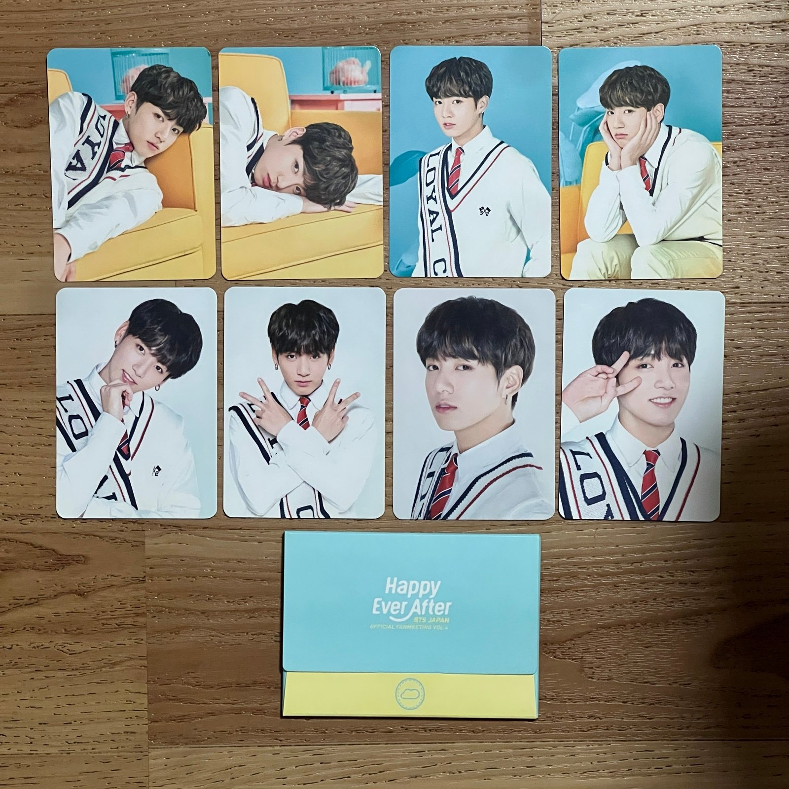 BTS BE Photocards Deluxe (jungkook Set)!! BTS Happy Ever