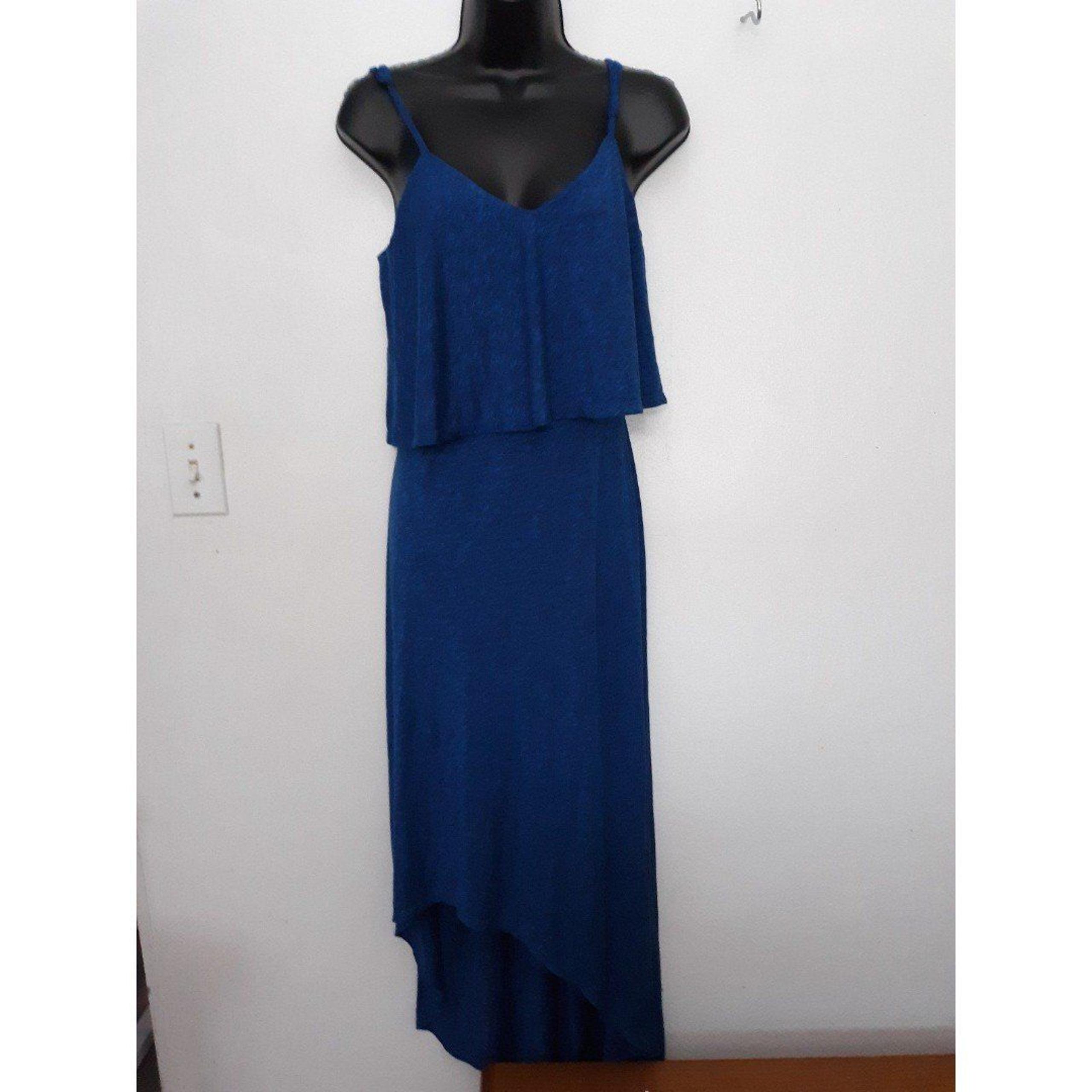 Royal blue layered Mossimo dress