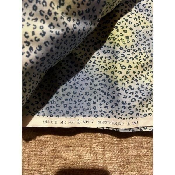 Cheetah Print Quilting Fabric, Ollie & Me for MPN.Y. Industries Inc.