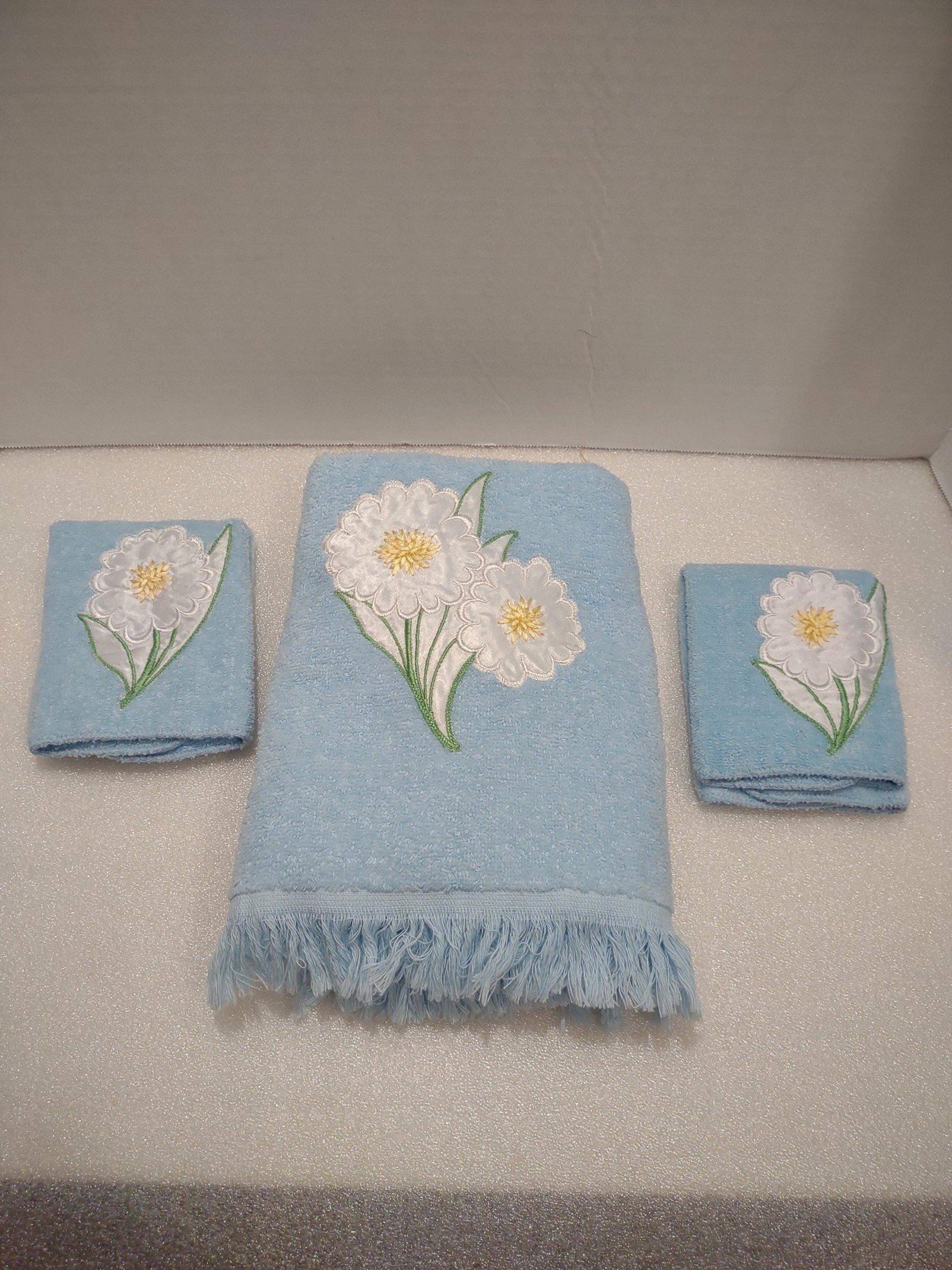 vintage bath towels
