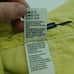 American Eagle Yellow Midi Cotton Stretch Shorts 6