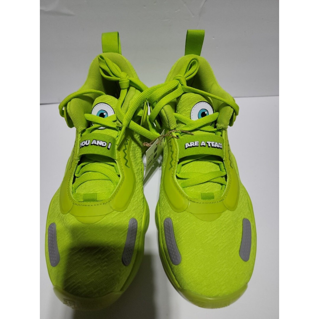 New Adidas Donavan Mitchell DON Issue 3 “Mike Wazowski” Sz Youth 5.5 W6.5 H67418