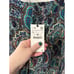 Zara Paisley Flare Teel Boho Pants