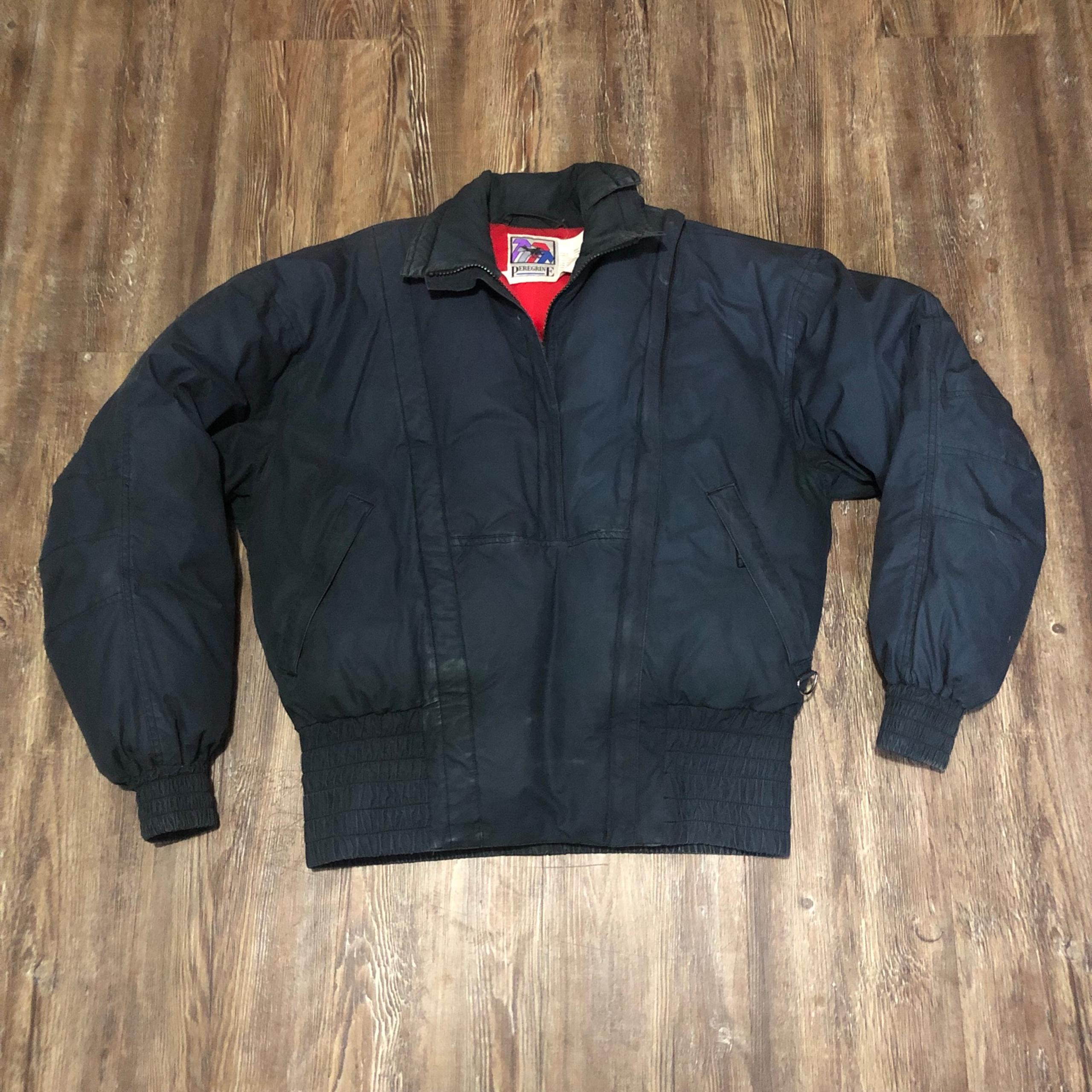 Vintage Peregrine Men's Size Small Cozy Goose Down Waterfowl Unisex Puffer Jacke