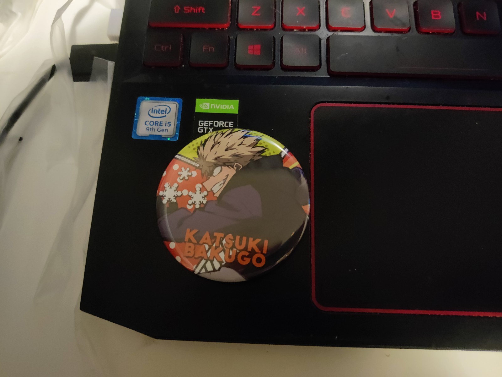 My Hero Academia Bakugo Katsuki Winter Badge Japan RARE