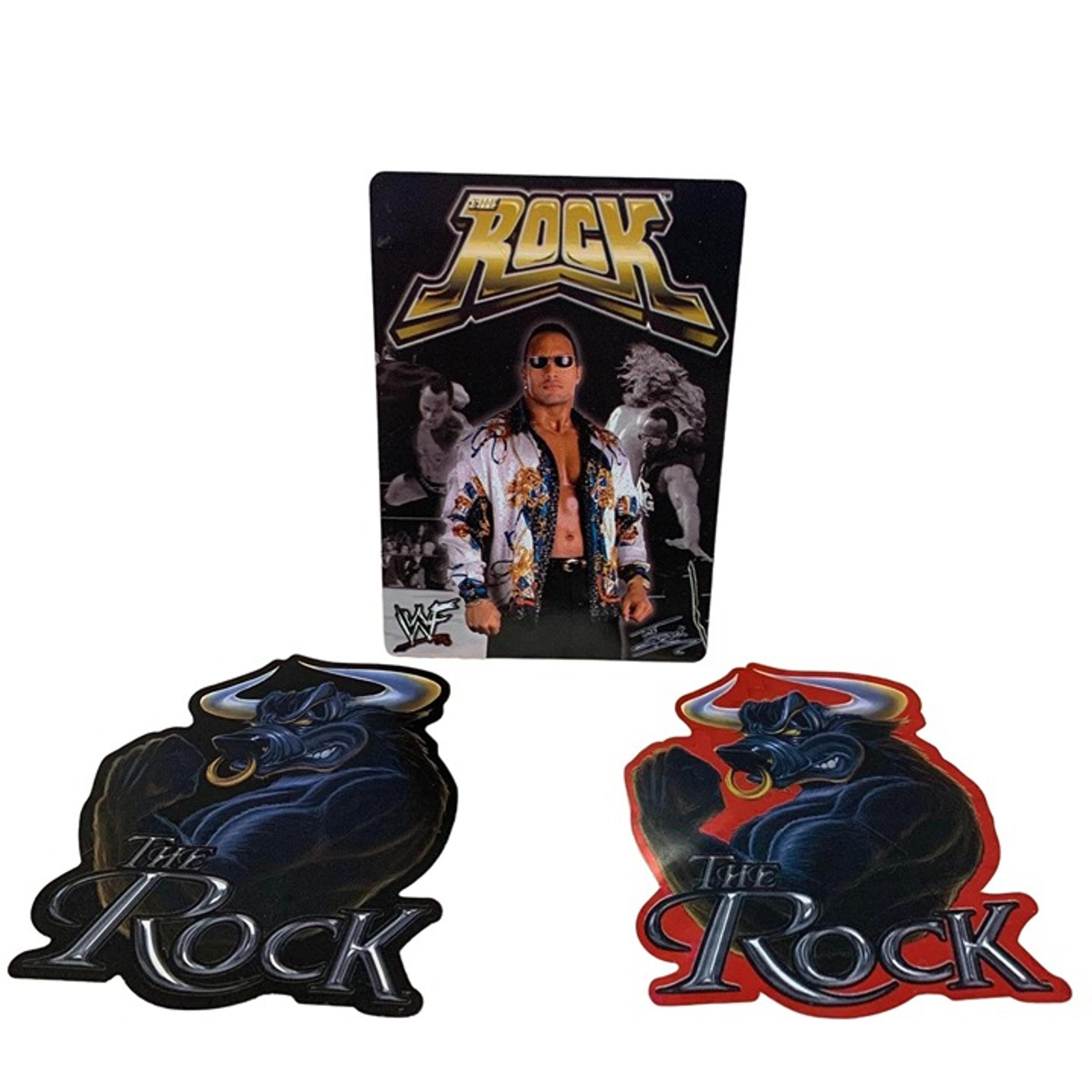 Vintage Vending Machine  The Rock  Stickers Lot Of 3