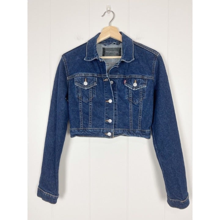 Reformation x Levi’s | Cropped Denim Jacket