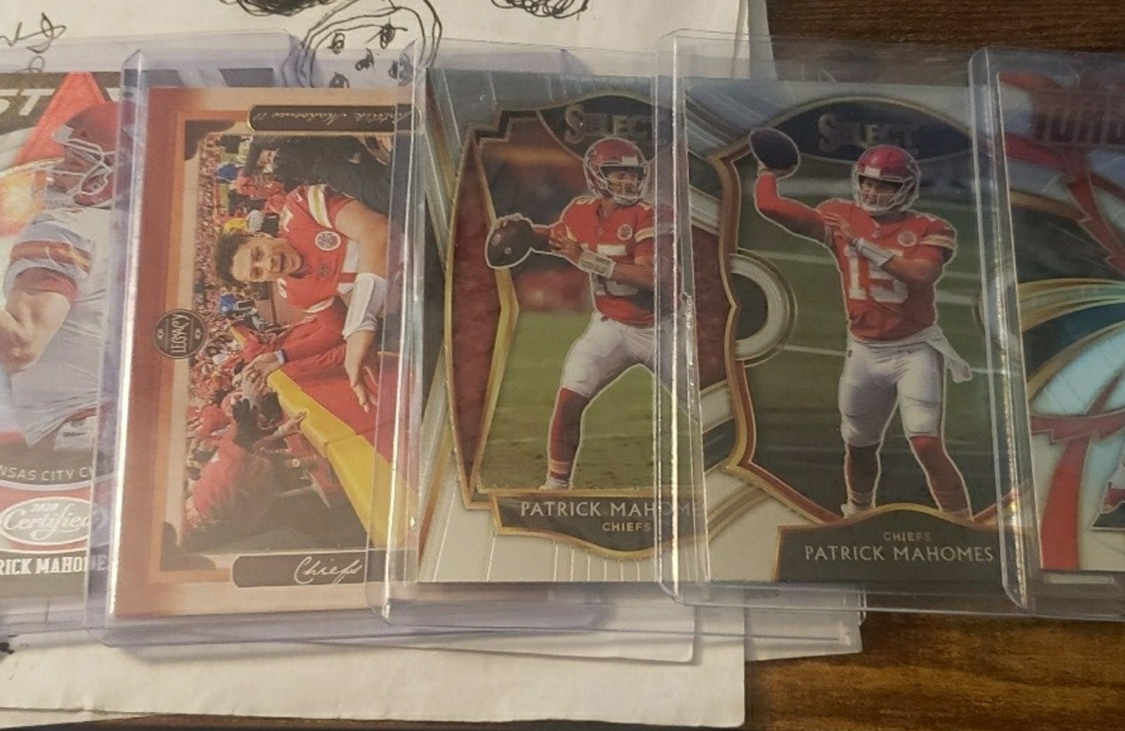 2017 PATRICK MAHOMES OPTIC RED