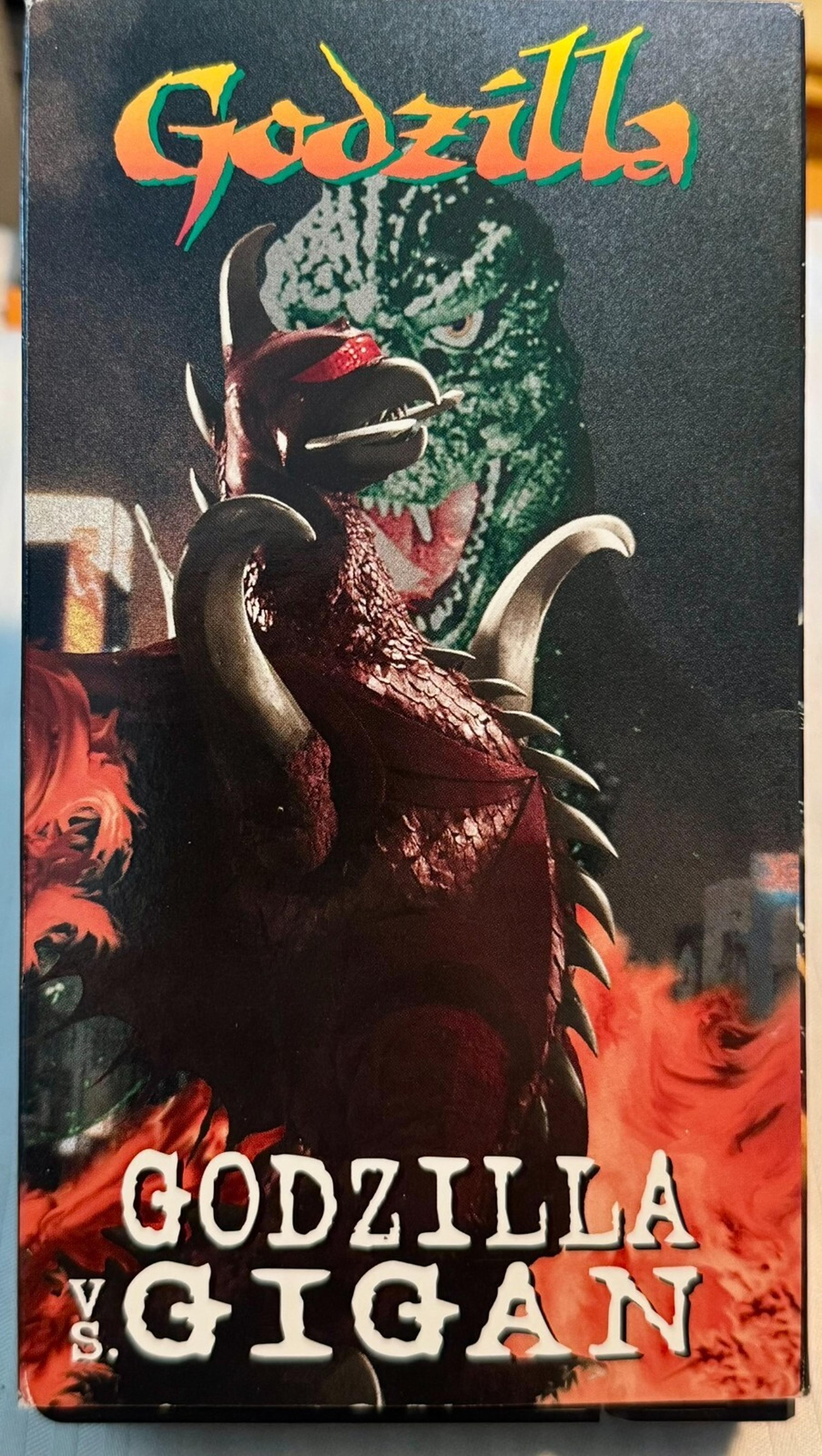 GODZILLA VHS 5 Tape Box Set~1997 (Anchor Bay) HORROR~SCI-FI~ BIG G., ZILLA Movie