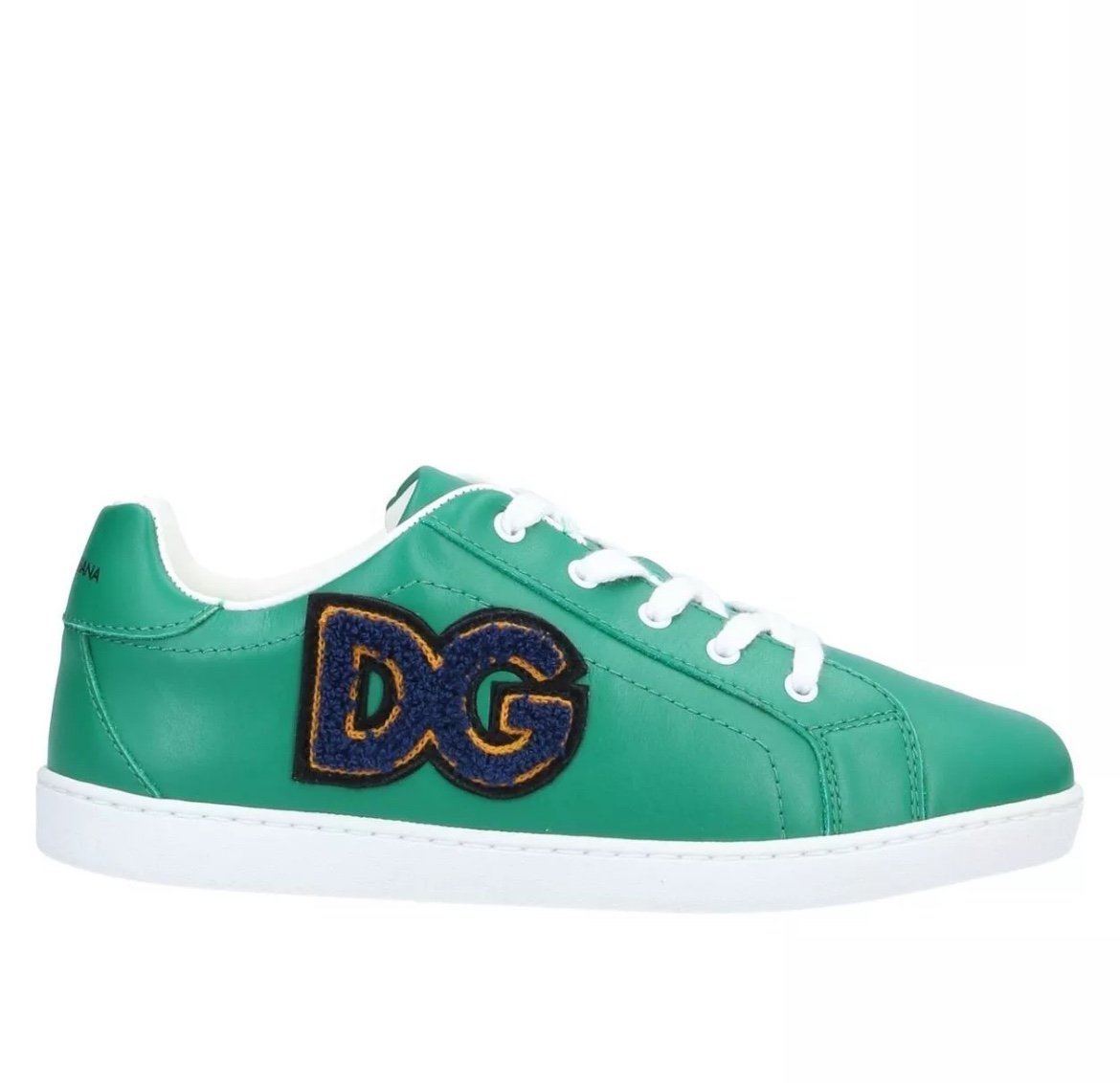 Dolce and Gabbana leather sneakers