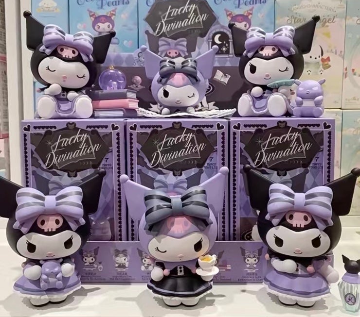 Kuromi Lucky Divination Blind Box complete set sanrio