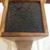 Aomiesen Universal Knife Block Holder - Acacia Wood Stand with Bristles. NIB