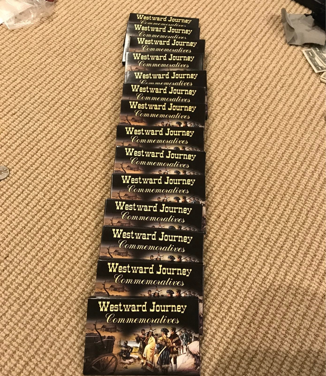 Weatward Journey Commeratives coin sets