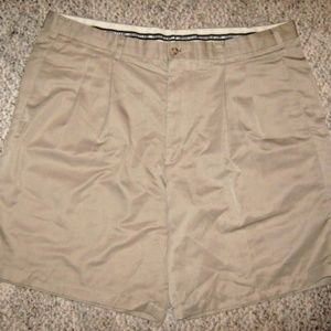 Khaki Tan Pleat Front 4 Pocket Golf Dress Short 42