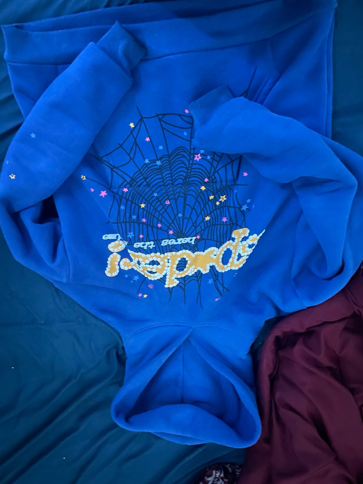 Spider Hoodie (Blue)