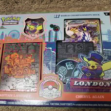 Pokemon 2022 london world championship box