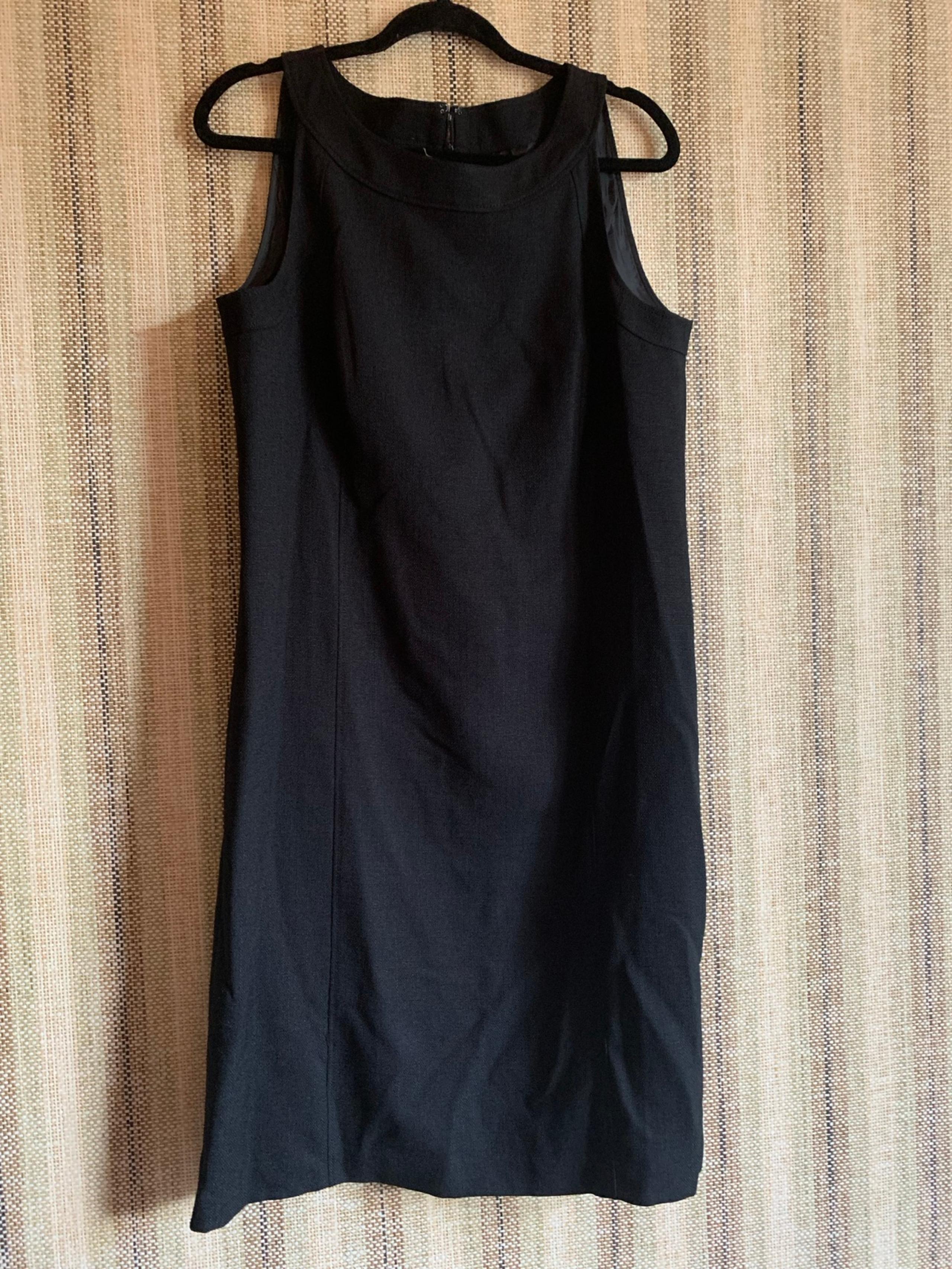 Ann Taylor Black Dress Formal Size 12 Outfit Knee Length Business Casual