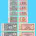 Complete Replica set of all 107 US Military Payment Certificates FRE SHIPPING