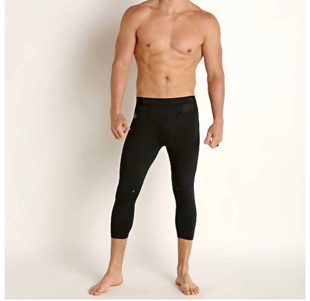 Under Armour Rush 3/4 Leggings Black Size XXL NWT