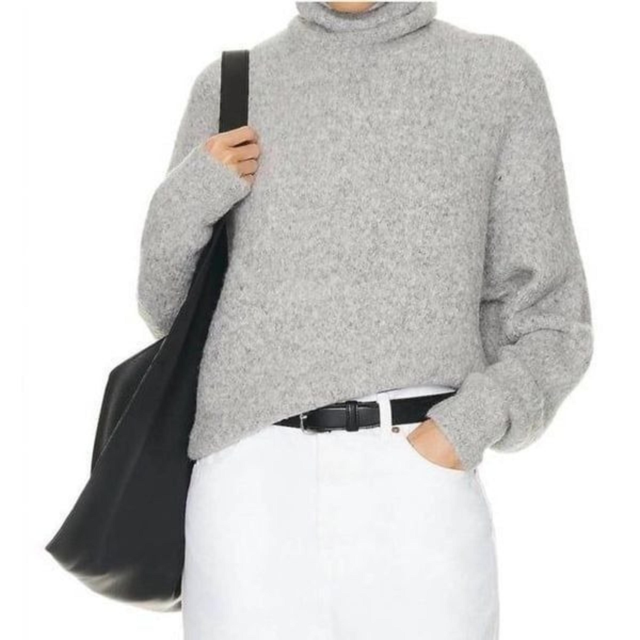 Nili Lotan Sierra Alpaca-blend Turtleneck Sweater Women Medium