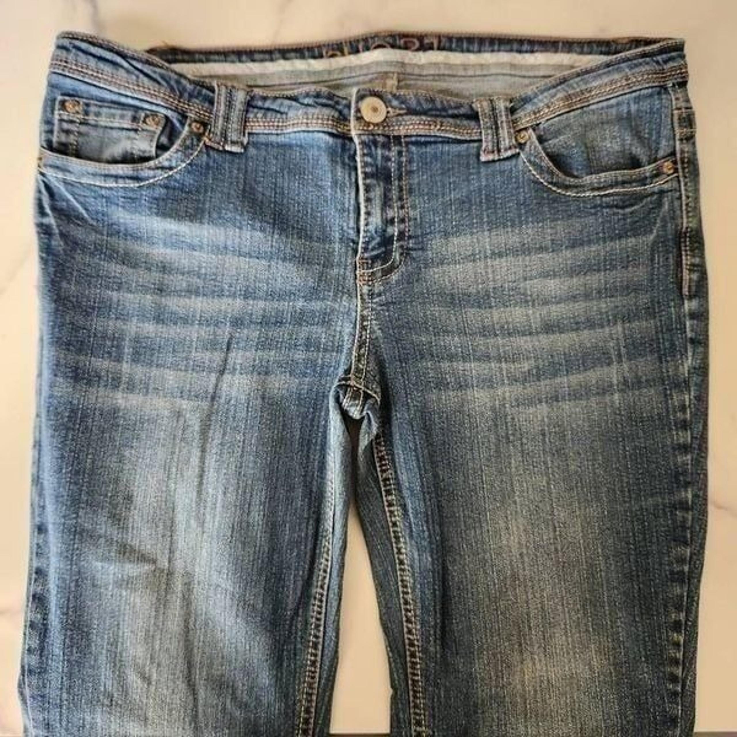 Rue21 13 / 14 are slim boot Dark Blue jeans denim women's