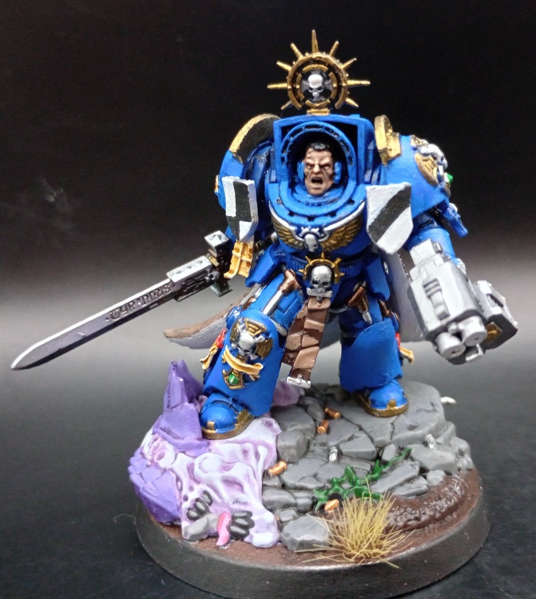 Ultramarine Captain in Terminator Armor