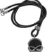 Men's Engraved Skull Onyx Necklace, Sterling Silver