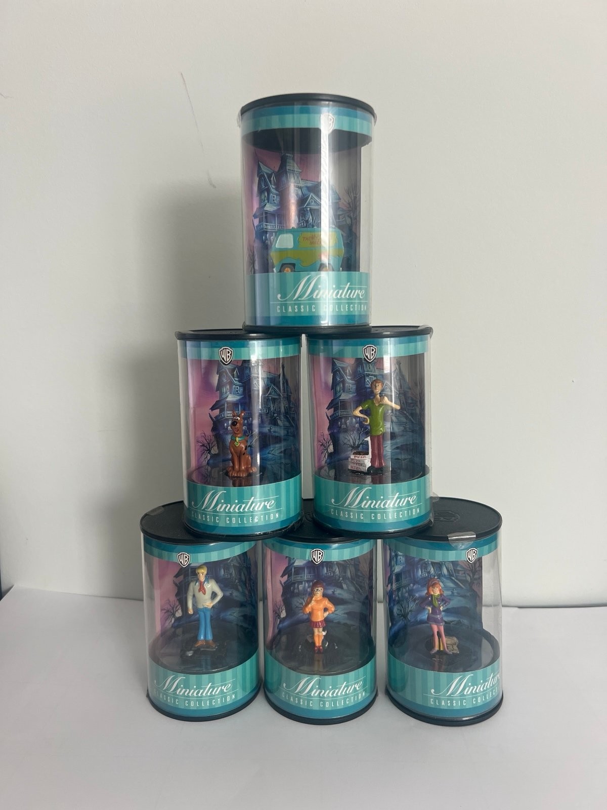 SCOOBY-DOO Miniature Classic Collection Full set of 8 Warner Bros. studio