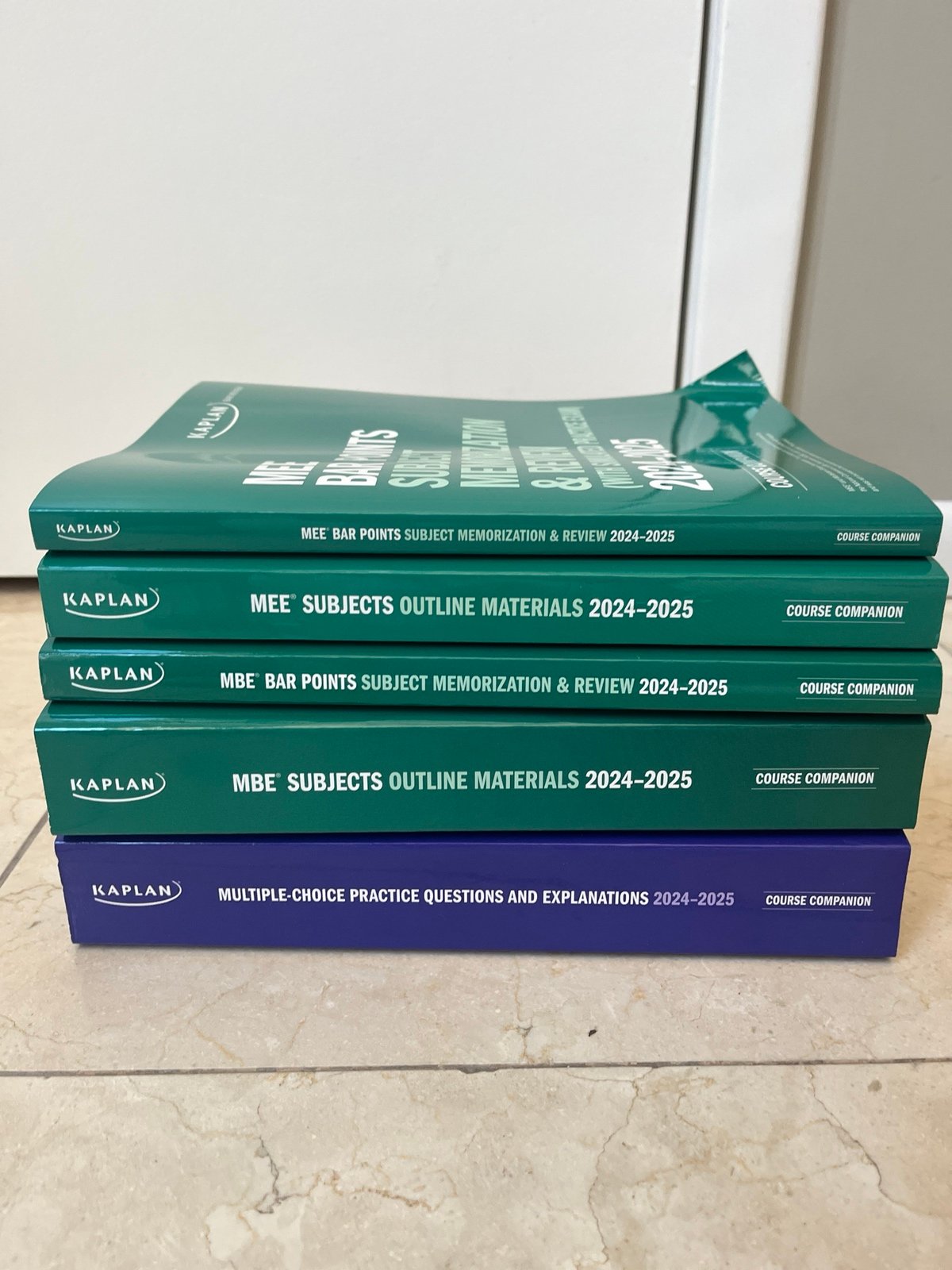 Kaplan Bar Prep Books