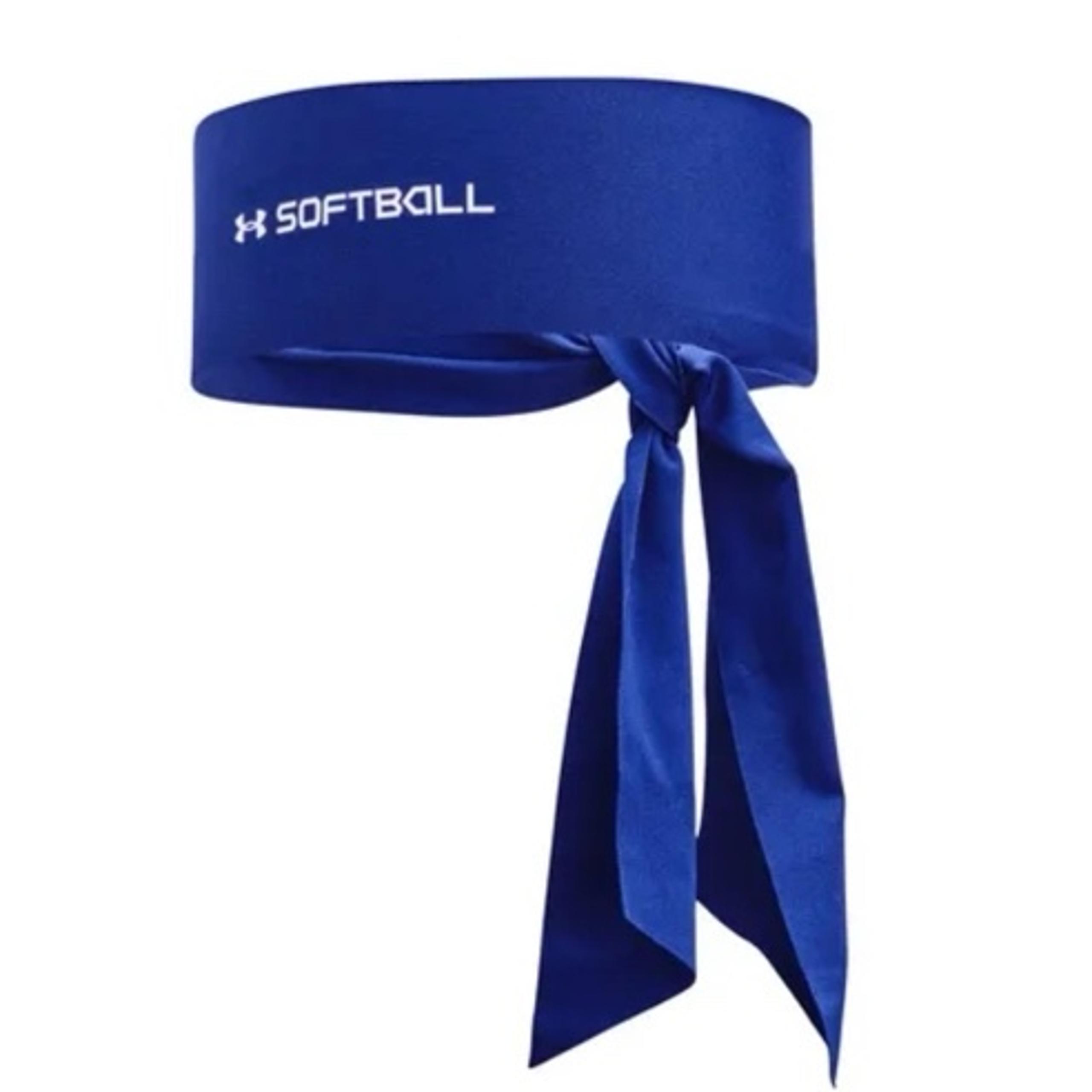 2 New Under Armour Royal Blue SOFTBALL Tie Headband