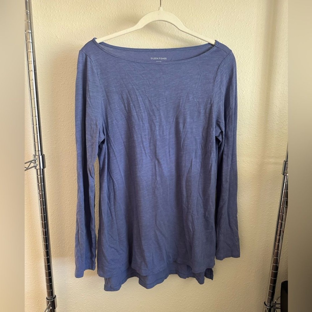 EILEEN FISHER Lavender long sleeve top.