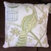 2 New 18” Square Feather Filled Embroidered Throw Pillows