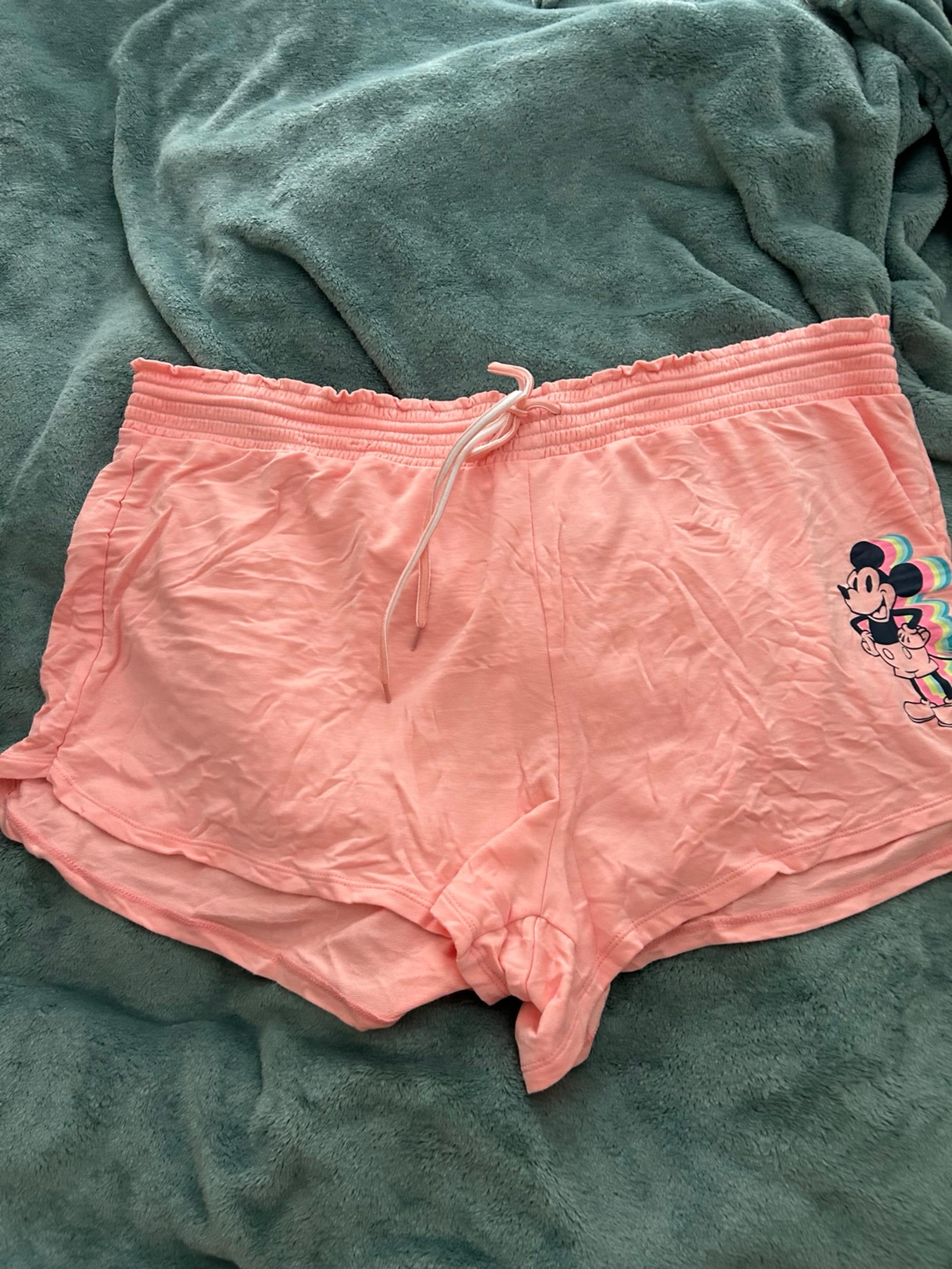 Disney pajama shorts, 3X