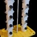 36-Plant 4-1/2' Tall Vertical Aeroponic Grow System W/ 17-Gallon Main Reservoir