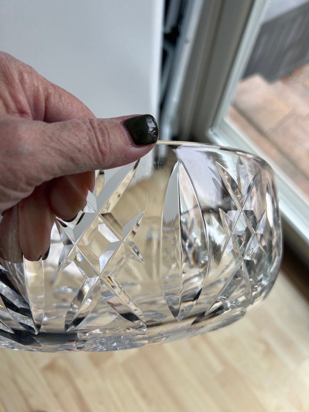 Vintage Lead crystal bowl
